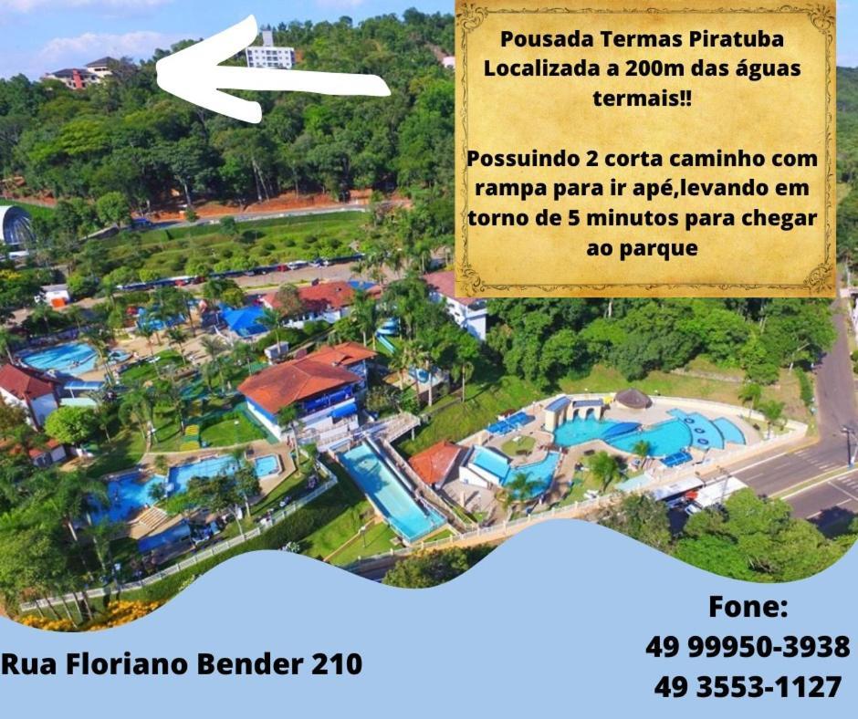 Pousada Termas Piratuba Buitenkant foto