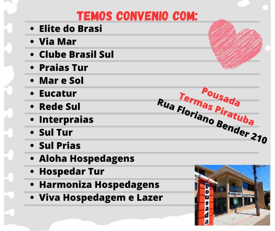 Pousada Termas Piratuba Buitenkant foto